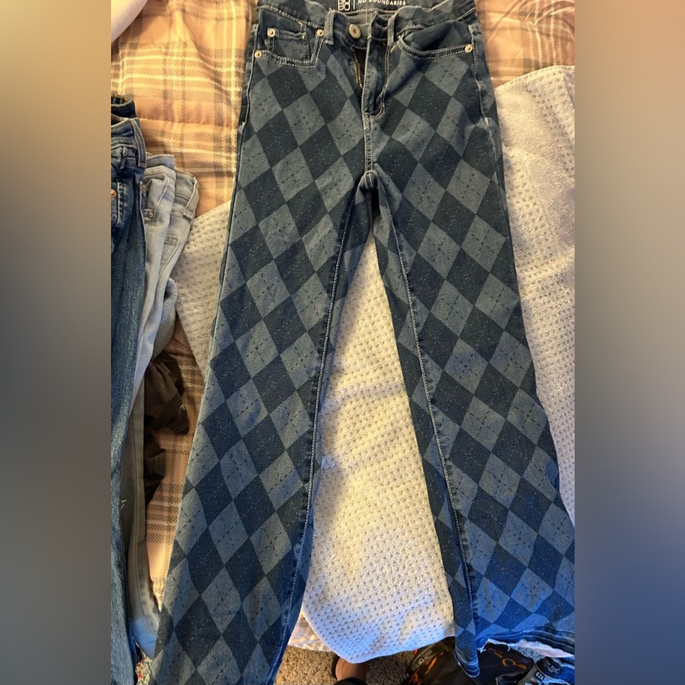 High waist flare jeans